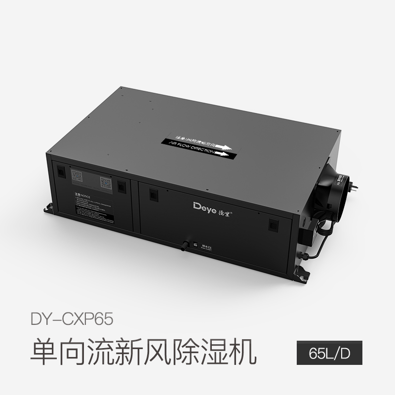 单向流新风除湿机DY-CXP65